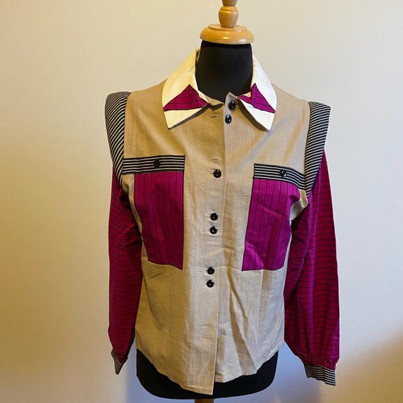 Vintage Lou Wiseman Shirt Size 10 - Picture 3 of 9